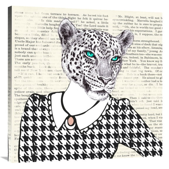 Global Gallery's 'Pretty Girl (detail)' by Matt Spencer Stretched Canvas Wall Art