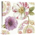 thumbnail image 1 of Global Gallery's 'Rainbow Seeds Paisley I' By Lisa Audit Stretched Canvas Wall Art, 1 of 4