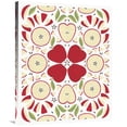 thumbnail image 1 of Global Gallery's 'Retro Apple Otomi' by Elyse DeNeige Stretched Canvas Wall Art, 1 of 4
