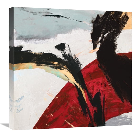 Global Gallery's 'Ride the Tiger I' by Jim Stone Stretched Canvas Wall Art
