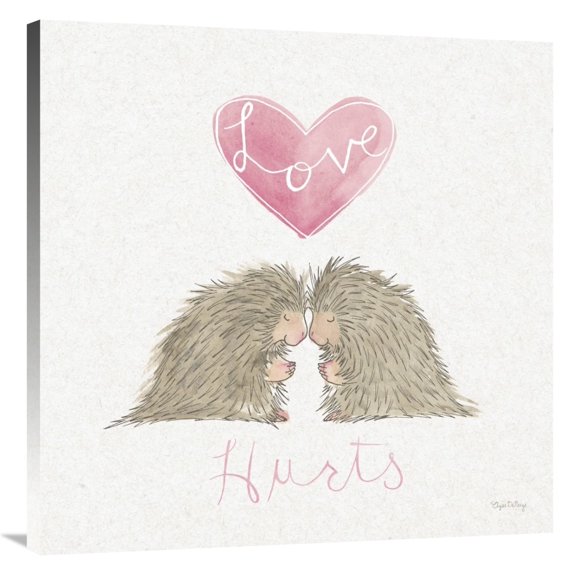 Global Gallery's 'Tough Love II' by Elyse DeNeige Stretched Canvas Wall Art