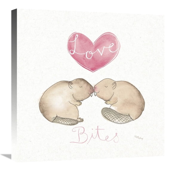 Global Gallery's 'Tough Love III' by Elyse DeNeige Stretched Canvas Wall Art