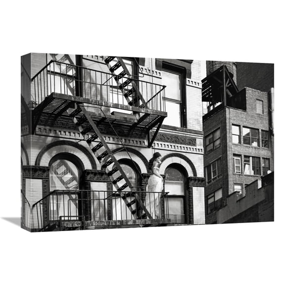 Global Gallery's 'TriBeCa Beauty, NYC' by Lauren Julian Stretched Canvas Wall Art