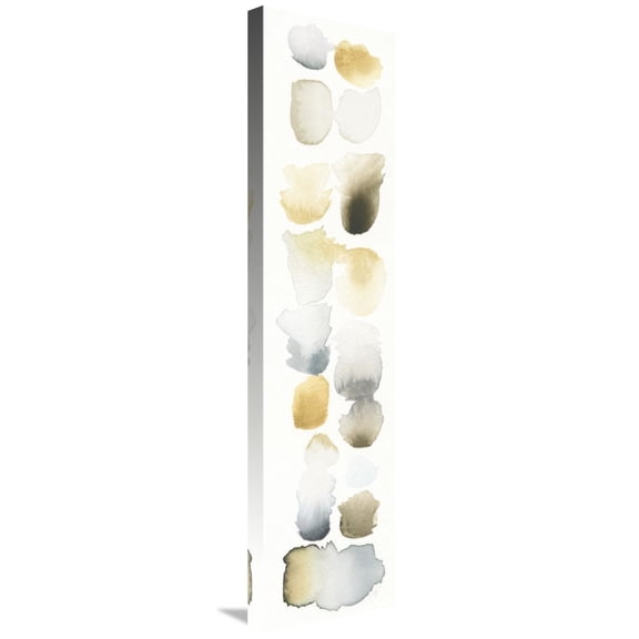 Global Gallery's 'Watercolor Swatch Panel Neutral II' by Elyse DeNeige Stretched Canvas Wall Art