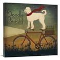 thumbnail image 1 of Global Gallery's 'White Doodle on Bike Summer' By Ryan Fowler Stretched Canvas Wall Art, 1 of 4