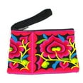 thumbnail image 1 of Hmong Embroidered Coin Purse Black Global Groove, 1 of 2