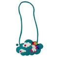 thumbnail image 1 of Global Groove GLG40007-01-900107 Handmade Felt Unicorn Shoulder Bag, 1 of 3