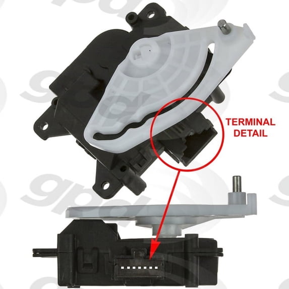 Global HVAC Heater Blend Door Actuator 1712334