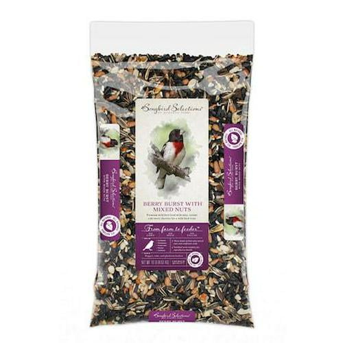 Global Harvest Foods 10 lbs Songbird Selections Finches Wild Bird Food Fruits & Nuts