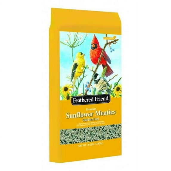 Global Harvest Foods 109693 30 lbs Sunflower Meaties Wild Bird Food