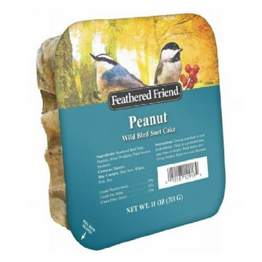 Global Harvest Foods 109802 Peanut Wild Birds Suet Cake