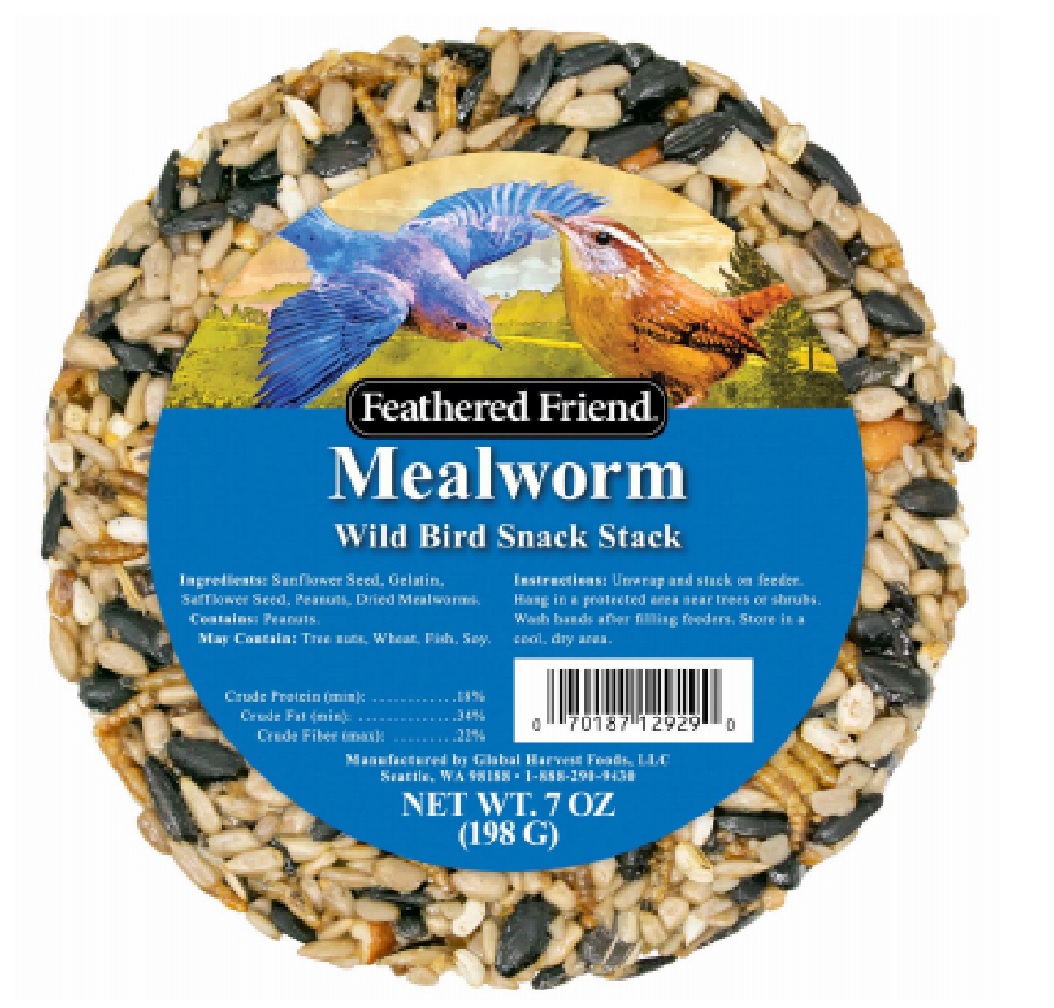 Global Harvest Foods 109884 Mealworm Snack Pack of 6