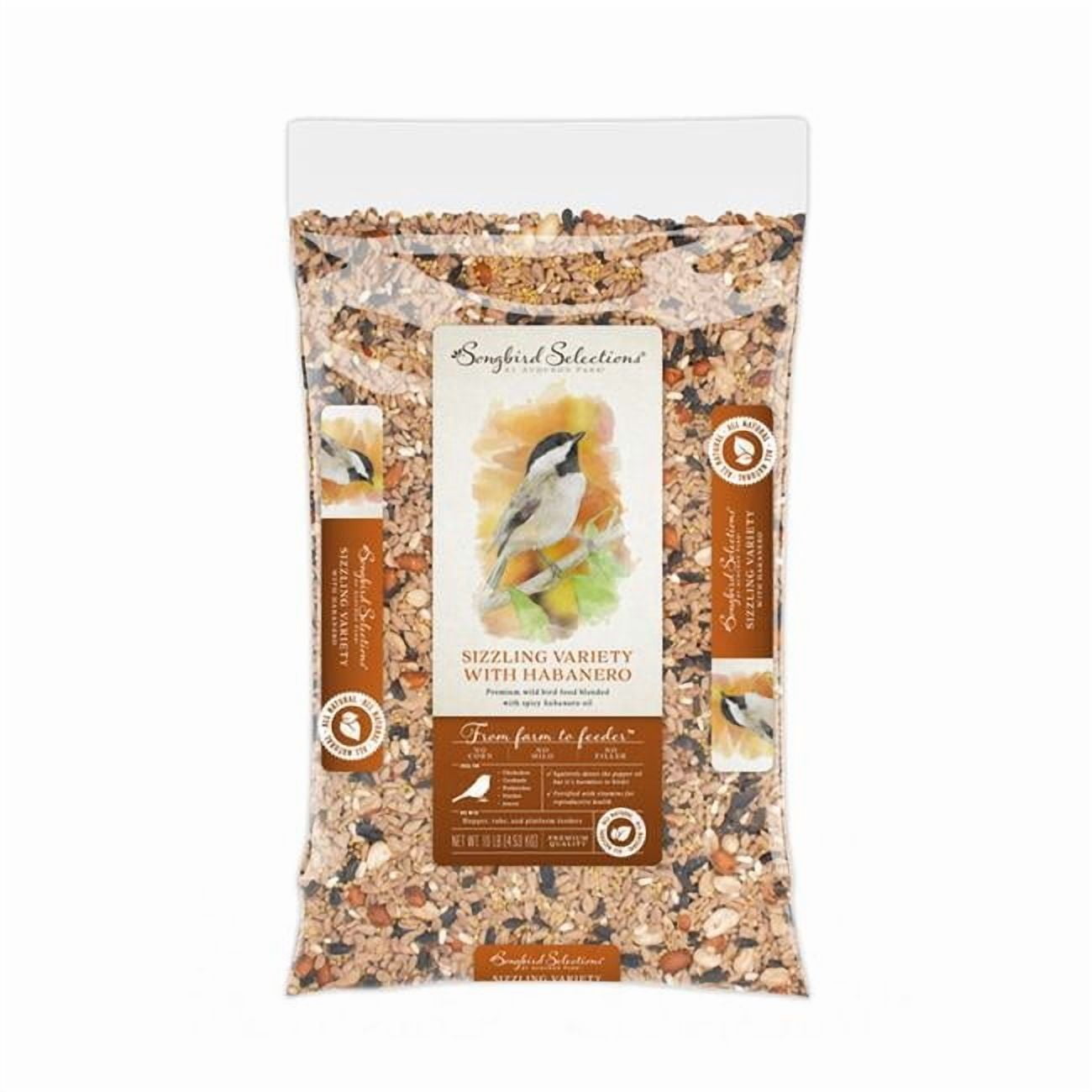 Global Harvest Foods  Songbird Selections Chickadee & Nuthatch Bird Seed, Striped Sunflower Seed