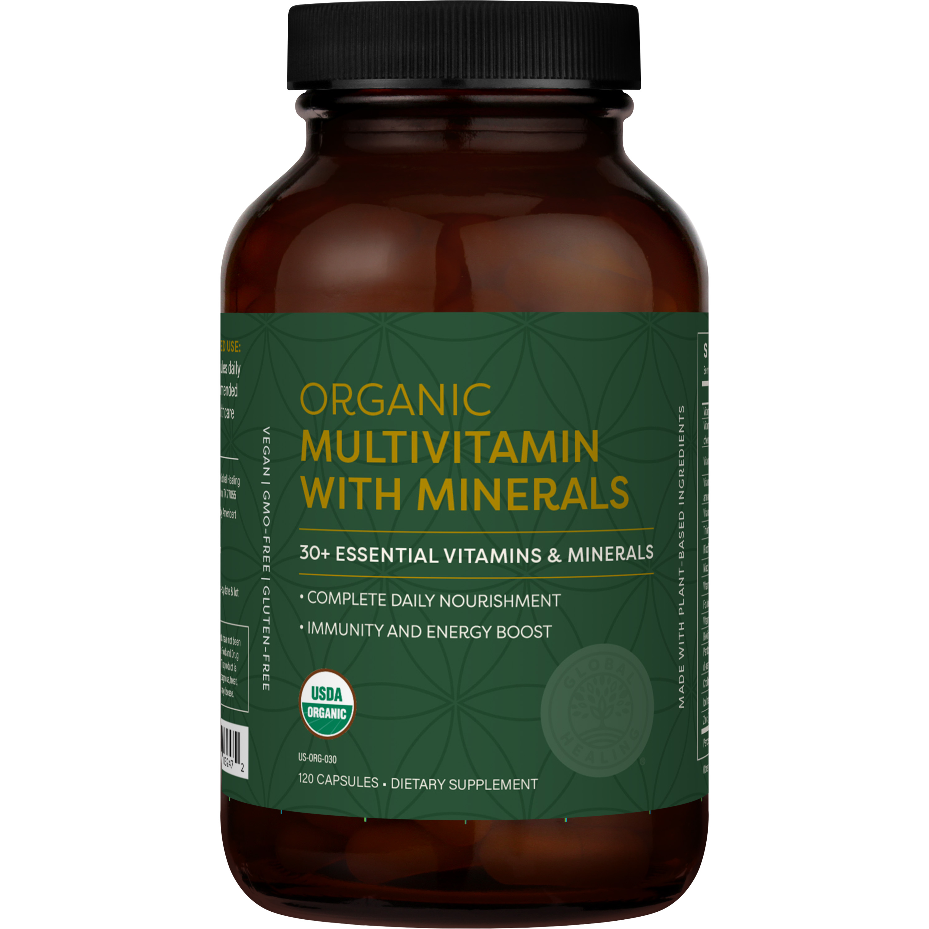 Deva Nutrition Vegan Multivitamin & Mineral One Daily with Greens