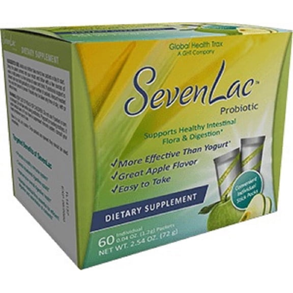 Global Health Trax Apple SevenLac Probiotic