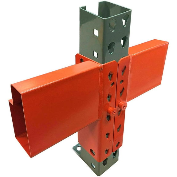 Global Industrial 144 Inch Pallet Rack Beam, Slotted 6250 lbs cap (2Pcs)