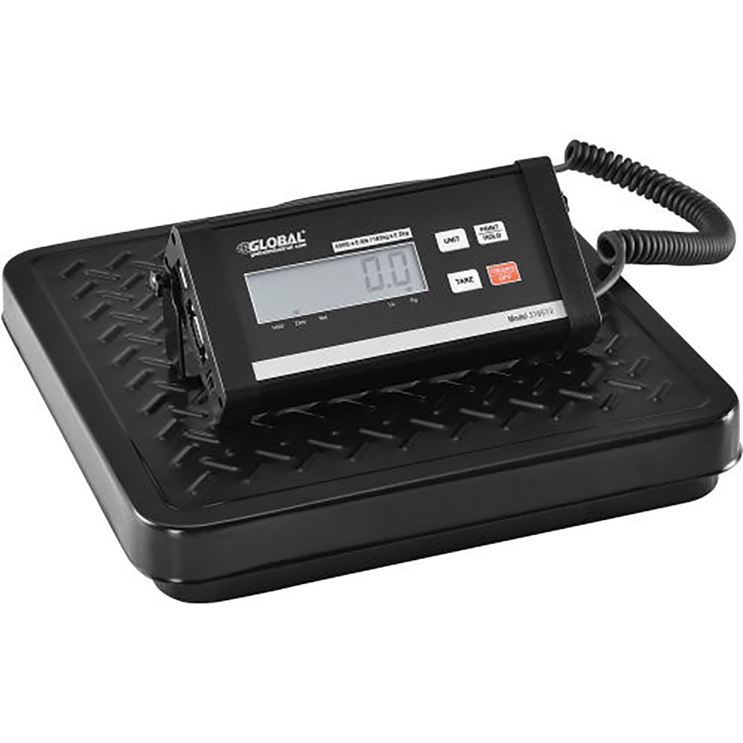 C&H Global Industrial Digital Shipping Scale With AC Adapter/USB Port 400 lb x 0.5 lb
