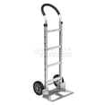 thumbnail image 1 of Aluminum Hand Truck Curved Handle, Mold-On Rubber Wheels, 1 of 7