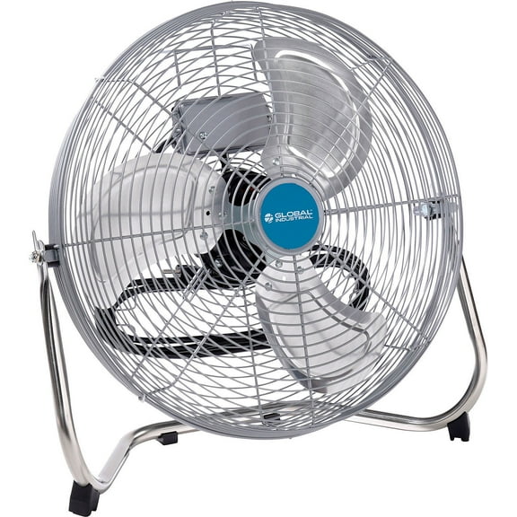 Global Industrial 18"" Industrial Floor Fan 4550 CFM 1/8 HP 1 Phase