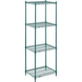 thumbnail image 1 of Global Industrial 18427G 42 x 18 x 74 in. Nexel Poly-Z-Brite Wire Shelving, Green, 1 of 4