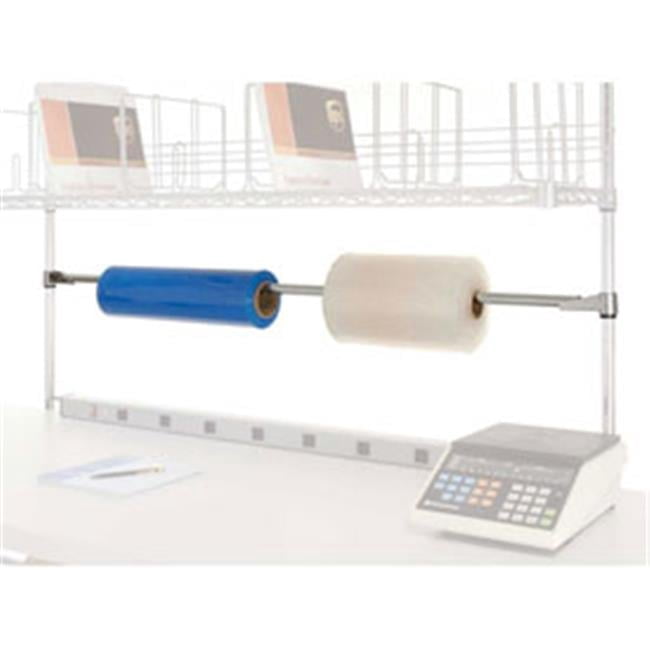 Global Industrial 185699 Tape Dispenser & Roll Holder for Bench or Riser