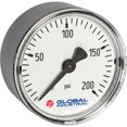 thumbnail image 1 of Global Industrial 2" Pressure Gauge, 300 PSI/KPA, 1/4" NPT CBM, Plastic, 1 of 3