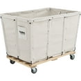 thumbnail image 1 of Global Industrial 20 Bushel, Canvas Basket Bulk Truck, Unassembled, 48"L x 32"W x 36"H, 1 of 4