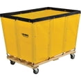 thumbnail image 1 of Global Industrial 20 Bushel, Yellow Vinyl Basket Bulk Truck, Unassembled, 1 of 7