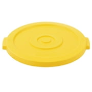 Global Industrial Plastic Trash Can Lid - 20 Gallon Yellow