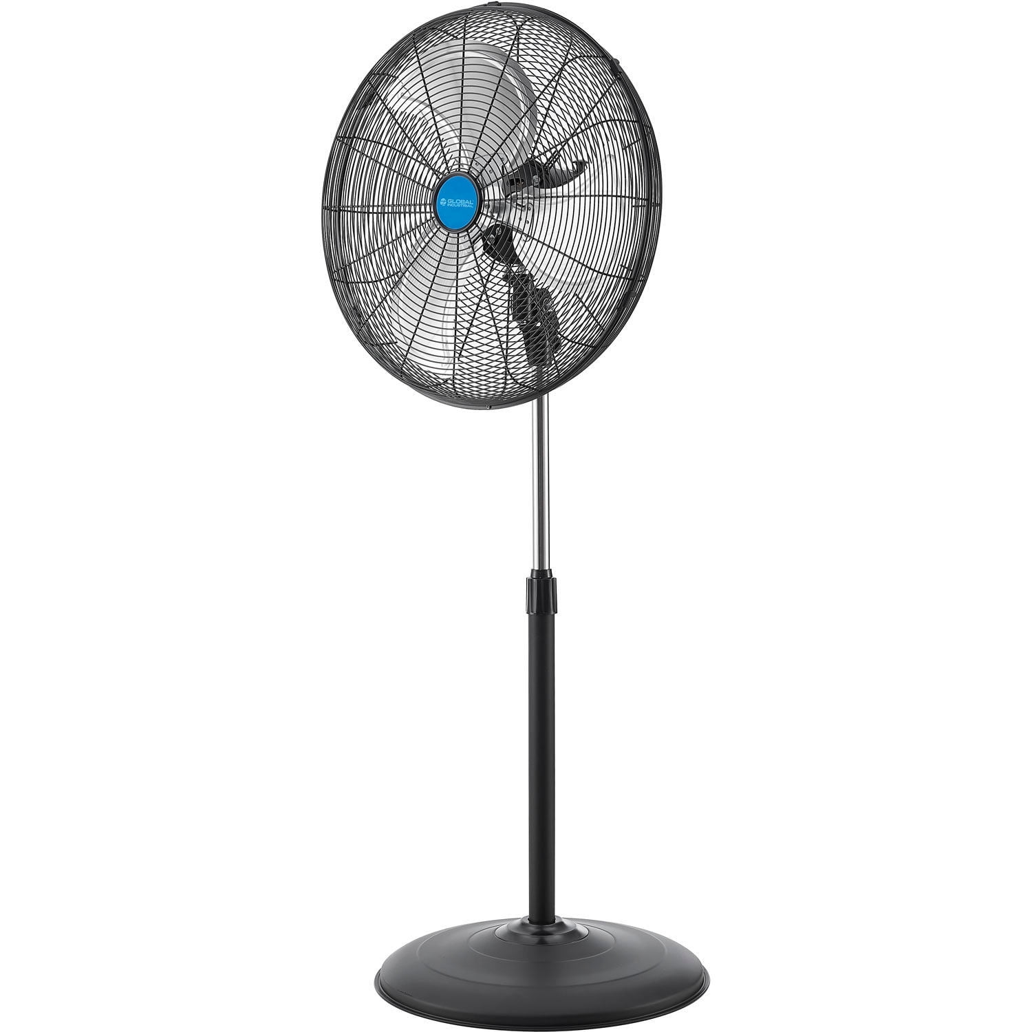 Global Industrial High Speed 20" Oscillating Pedestal Fan, 3Blade