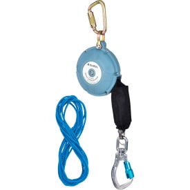 Global Industrial 20'L Contractor Self Retracting Lifeline Dyneema Web Aluminum