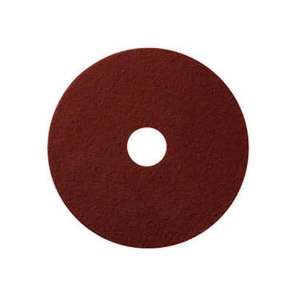 Global Industrial 22 in. EcoPrep EPP Chemical Free Stripping Pad, Maroon - 10 per Case