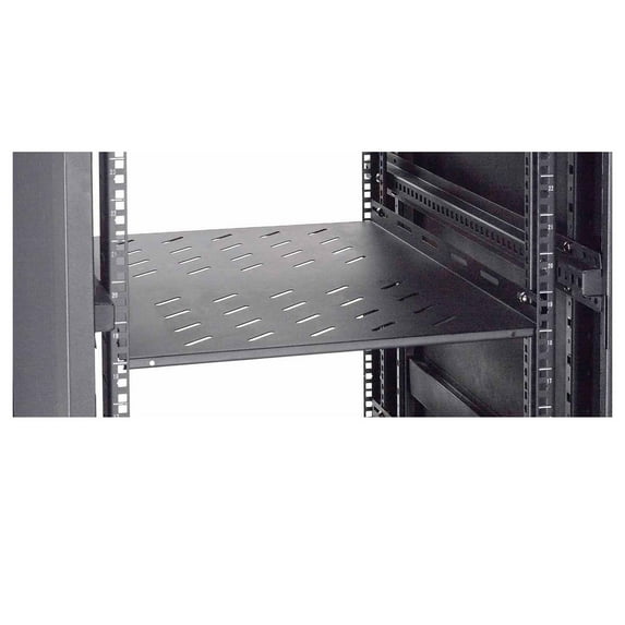 Global Industrial Vented Shelf 18-1/2""W x 28""D x 2""H Black
