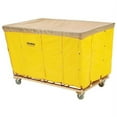 thumbnail image 1 of Global Industrial Vinyl Basket Bulk Truck, 12 Bushel, Yellow, 1 of 4