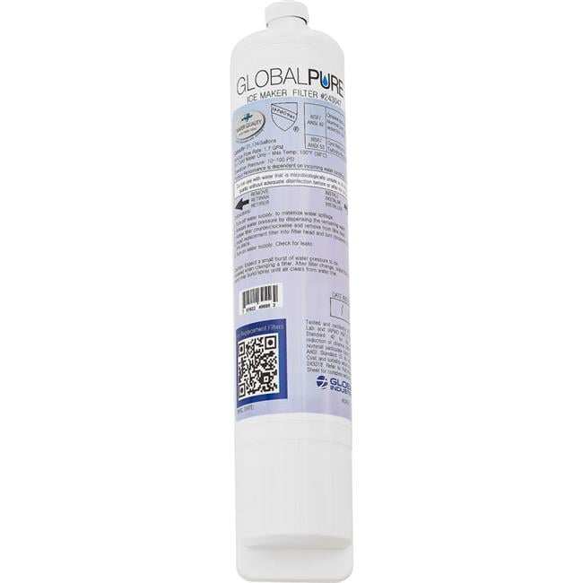 Global Industrial 243047 Global Pure Carbon Block Filter for Ice Machines
