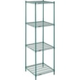 thumbnail image 1 of Global Industrial 24368G 36 x 24 x 86 in. Nexel Poly-Z-Brite Wire Shelving, Green, 1 of 4