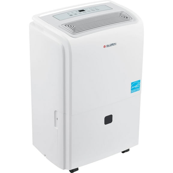 Global Industrial Portable Dehumidifier with Pump, 40 Pint Capacity