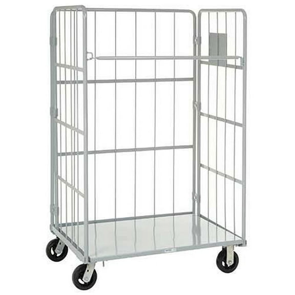 Global Industrial 252750 Nest Away Folding Truck, Gray - Capacity 1200 lbs