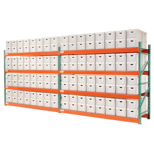 Global Industrial Record Storage Rack Add-On Letter Legal 120
