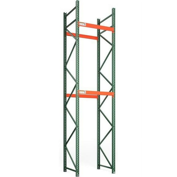 Global Industrial 299193A Bolted Teardrop Pallet Rack Starter - 48 x 42 x 192 in. - 6590 lbs Shelf Capacity