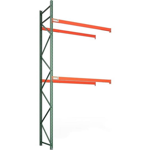 Global Industrial 299199A Bolted Teardrop Pallet Rack Add-On - 96 x 42 x 192 in. - 7160 lbs Shelf Capacity