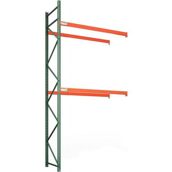 Global Industrial 299200A Bolted Teardrop Pallet Rack Add-On - 108 x 42 x 192 in. - 6420 lbs Shelf Capacity