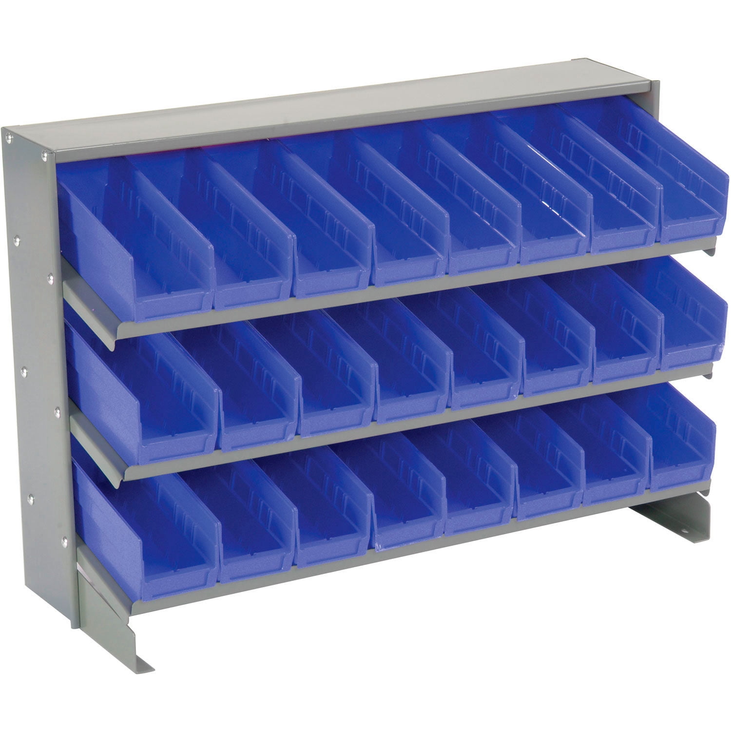 Store Ben Rack Global Industrial 3 Shelf Bench Rack, (24) 4