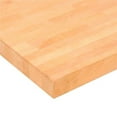 thumbnail image 1 of Global Industrial 318850N Thick Workbench Top Birch Butcher Block Square Edge - 60 x 30 x 1.5 in., 1 of 1