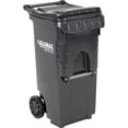 thumbnail image 1 of Global Industrial 35 Gallon Mobile Trash Container, Gray, 1 of 4