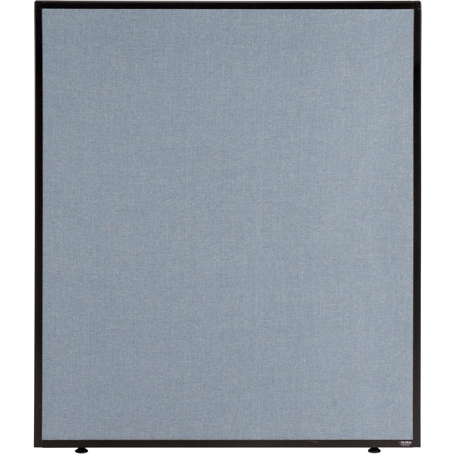 Global Industrial 36-1/4"W x 42"H Office Partition Panel, Blue ...