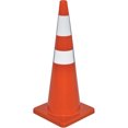 thumbnail image 1 of Global Industrial 36" Reflective Traffic Cone, 10 lbs., Solid Orange Base, 1 of 5