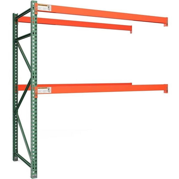 Global Industrial 412390 Bolted Teardrop Pallet Rack Add-On - 120 x 48 x 96 in. - 5630 lbs Shelf Capacity
