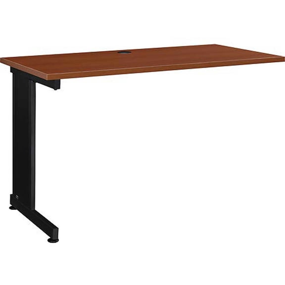 Global Industrial 48"W x 24"D Left Handed Return Table, Cherry