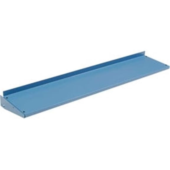 Global Industrial 606945BL 48 x 12 in. Cantilever Shelf for Uprights Shelf, Blue
